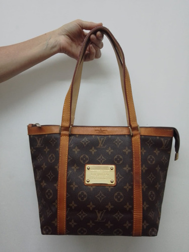 Cartera Bolso Louis Vuitton Inventeur Made In France Marrón Oscuro