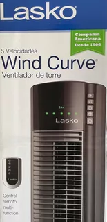 Ventilador De Torre Lasko T42916m Control Remoto Wind Curve