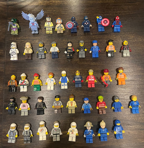 Figuras De Personajes Variados De Lego Usados