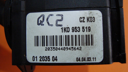 Palanca De Limpiaparabrisas Audi A3 2004 A 2008 1k0953519 (Usado)