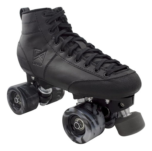 Patines De Ruedas - Patines De Cuatro Ruedas De Microfibra N