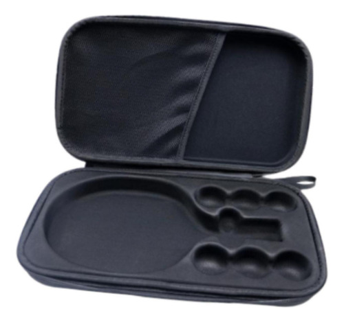 Bolsa De Tenis De Mesa Estuche Negro Con Bandeja De Malla