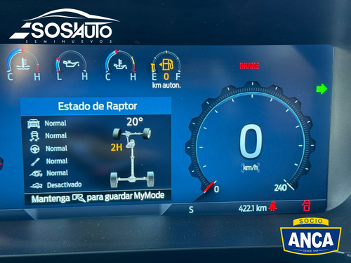 Ford Lobo Raptor 5.2 V8 R 4Wd At