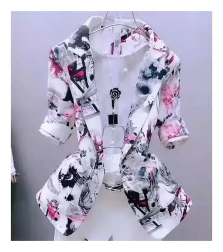 C Traje Sastre Dama De Chamarra Floral De Protección Solar