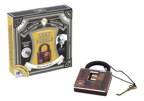 Rompecabezas De Bloqueo De La Colección Einstein Juego Con