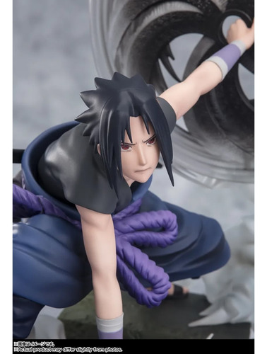 Sasuke Luz e Escuridão Mangekyo Sharingan Naruto Figuartszero