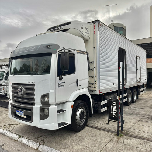 Vw 24 280 Cabinado Frigorifico -25 Graus Ano 2020 Truck 6x2