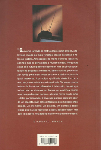 Novelas, Espelhos e um Pouco de Choro: Contos de Roteiristas sobre Televisão, de Guedes, Thelma. Editorial Ateliê Editorial Ltda - EPP, capa mole em português, 2001