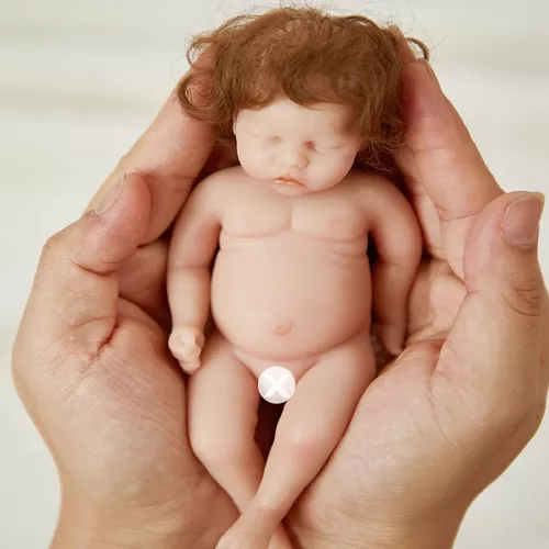 Compra online de Bonecas bebê reborn, silicone macio, 50 cm, fibra  enraizada, cabelo realista, pano bonito, corpo reborn, brinquedos para o  dia das crianças, presentes