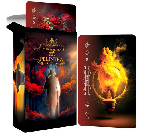Baralho Tarot Malandro Zé Pelintra Manual/revista 36 Cartas