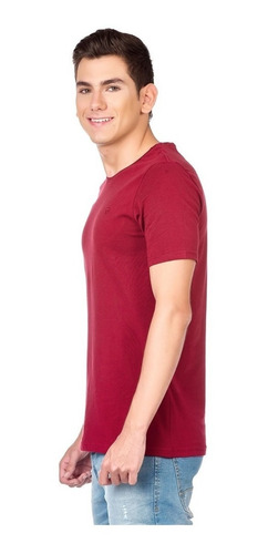 Camiseta Algodón Colores Cuello Redondo Talla Xxl