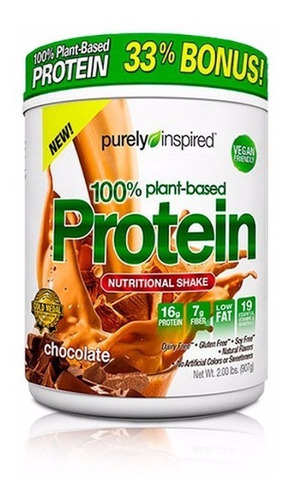 Proteina Purely Inspired 100% Plant Protein 2 Lbs Chocolate