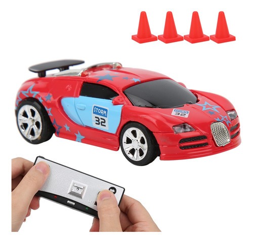 El Coche Con Control Remoto Rojo Mini Rc Puede Alimentar La