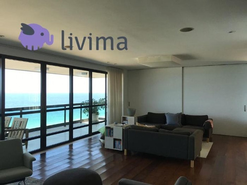 Apartamento Para Alugar Na Avenida Vieira Souto, Ipanema, Rio De Janeiro - Rj - Liv-15264