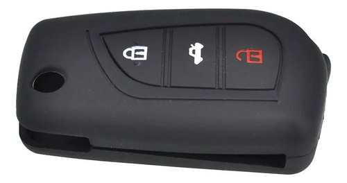 Funda / Protector / Cobertor De Llave Flip Toyota 3 Botones