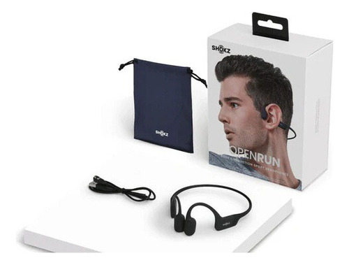 Fone Shokz Openrun Sports S803bk - Preto Sem Fio