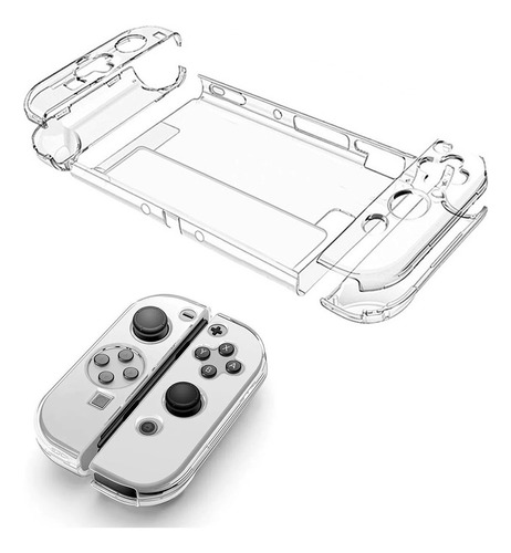 Funda protectora Oled de acrílico transparente para Nintendo Switch