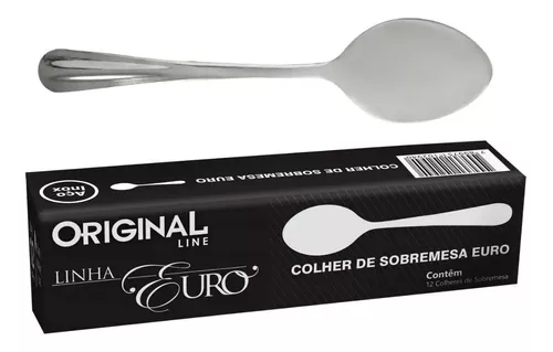 Jogo De Garfos De Mesa Inox 12pçs Talheres Restaurante Euro