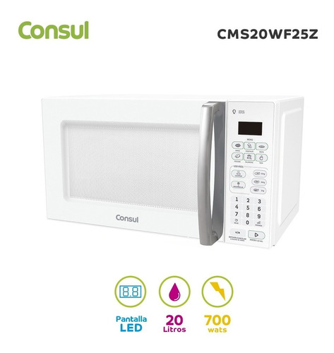 Microondas 20l Cms20wf25z Consul - Garantía Oficial