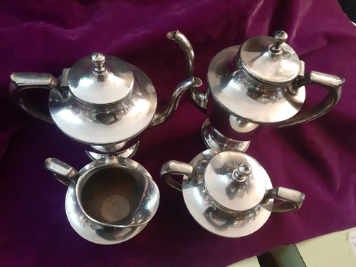 Servicio De Te Y Cafe Metl Plateado Wallace Silver Co