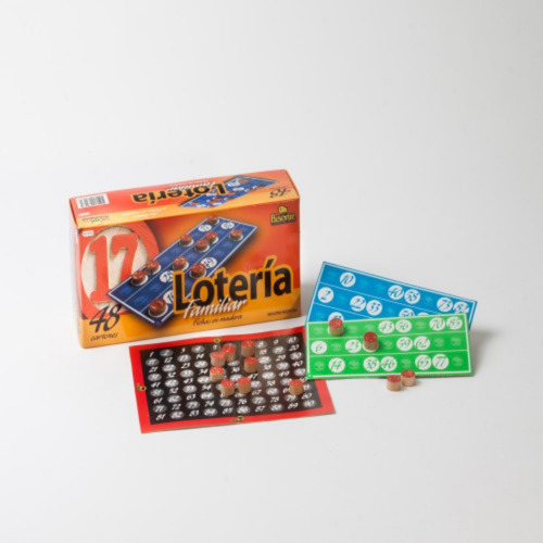 Loteria Familiar Bolillas De Madera Bisonte En La Plata