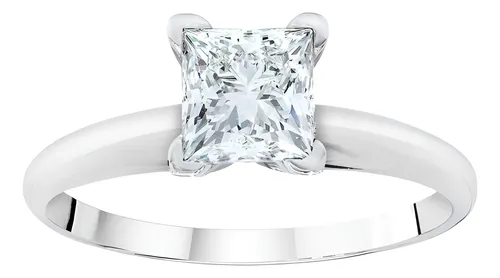 Anillo Compromiso Diamante Princesa Gia 0.51 Ct
