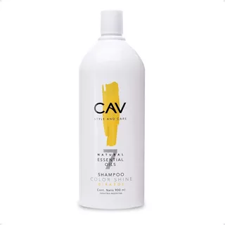 Cav Shampoo Color Shine Girasol Cabellos Secos/dañados 900ml
