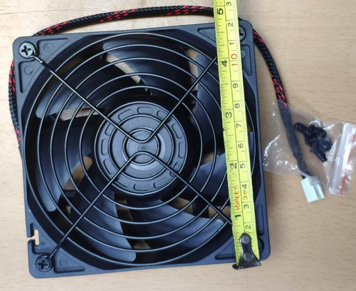 Fan Cooler 12cm Para Minero S7 S9 D3 L3 E9 8000rpm 55db 4pin