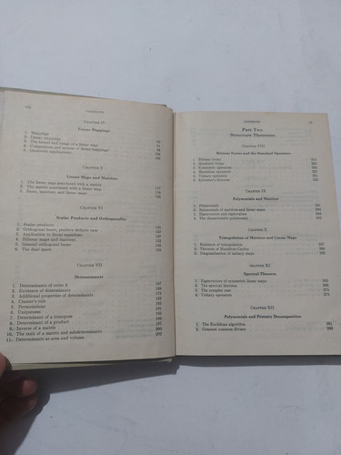 Libro Algebra Lineal Serge Lang (Usado)