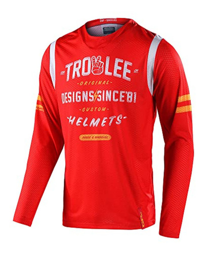 Jerseys Para Motos Troy Lee Designs Gp Air Roll Out Jersey -