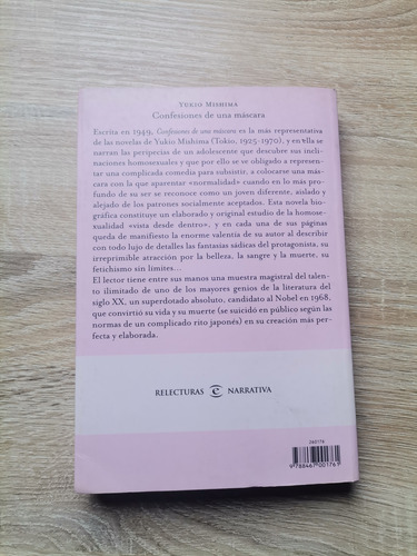Confesiones De Una Mascara (Usado)