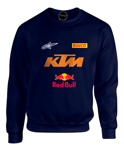 Buzo Hoodie Crewneck Deportivo Ktm Fox Racing 