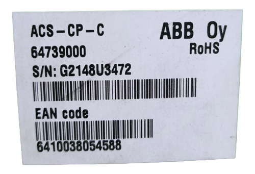 Display Para Variador Abb Acs-cp-c