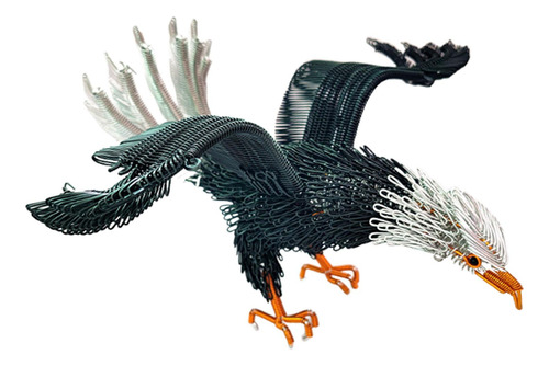 Figura De Águila, Colección De Figuras De Animales, Negro