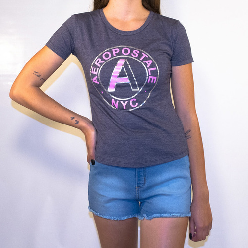 Remera Aéropostale University Place Mujer