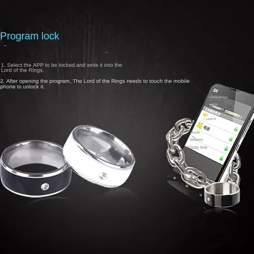 Anillo Inteligente Nfc, Android, Resistente Al Agua