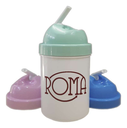 Cantimplora Roma Pais Texto Logo