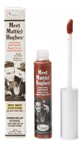 The Balm Labial Mate Meet Matt(e) Hughes Trustworthy Color Rosado