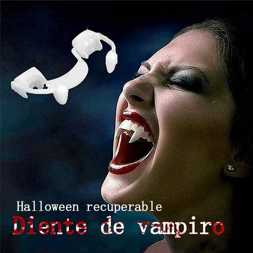 5 Dientes Falsos Disfraz Postizos Vampiro Halloween Cosplay | Cuotas sin  interés