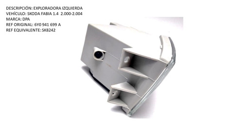 Exploradora Izquierda Skoda Fabia 1.4 2000-2004