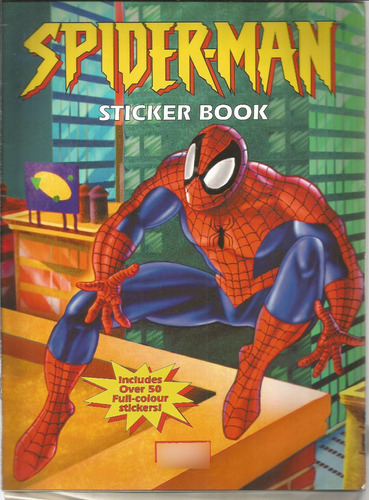 Spider Man Sticker Book - Marvel - Bonellihq Cx364 L21