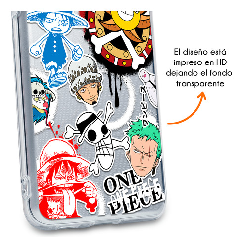Funda Para Infinix Patrón One Piece Mugiwaras Anime Case One Piece Hot 50i