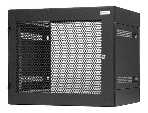 Rack Mural 9 U Quality Tech 19 Puerta Microperforada