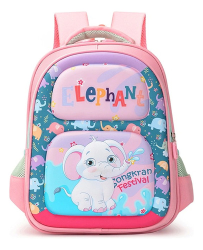 Mochila Infantil 3d Unicornio Leon Dino Niño Jardin Escuela