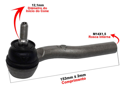 Setor Direcao Com Terminais Strada Adventure Locker 1.8 2012