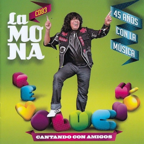 Cd La Mona Jimenez 45 Años Con La Musica