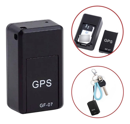 Gps Mini Localizador Rastreador Auto Gf-07 Carteras Mochilas