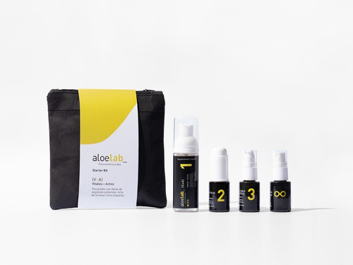 Kit Facial Vitaliza Y Activa Aloelab