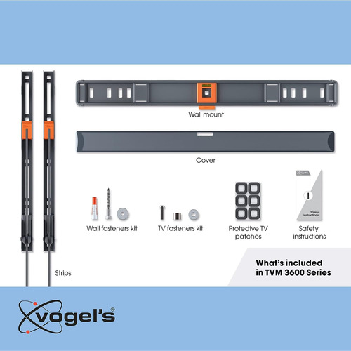 Soporte Fijo De Pared Vogel's Tvm 3605 Para Televisores D...