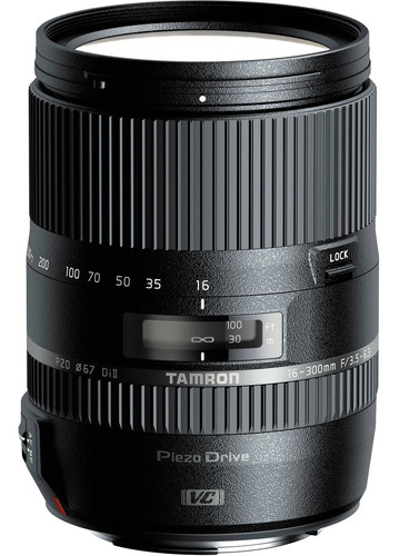 Tamron 16-300mm F/3.5-6.3 Di Ii Vc Pzd Macro Lente Para Cano